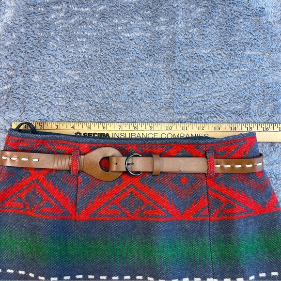 The Limited Vintage Western-Style Tribal-Print Pencil Skirt - Size 12 - Picture 3 of 11